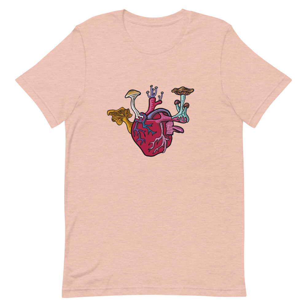 Mushroom Love T-Shirt - Pickled Ink Clothing