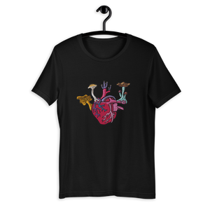 Mushroom Love T-Shirt - Pickled Ink Clothing