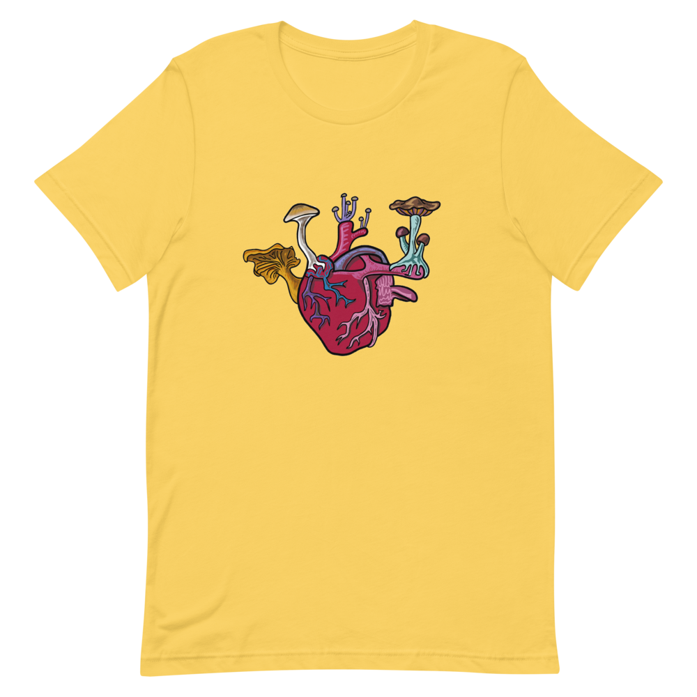 Mushroom Love T-Shirt - Pickled Ink Clothing