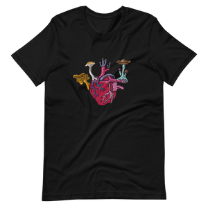 Mushroom Love T-Shirt - Pickled Ink Clothing