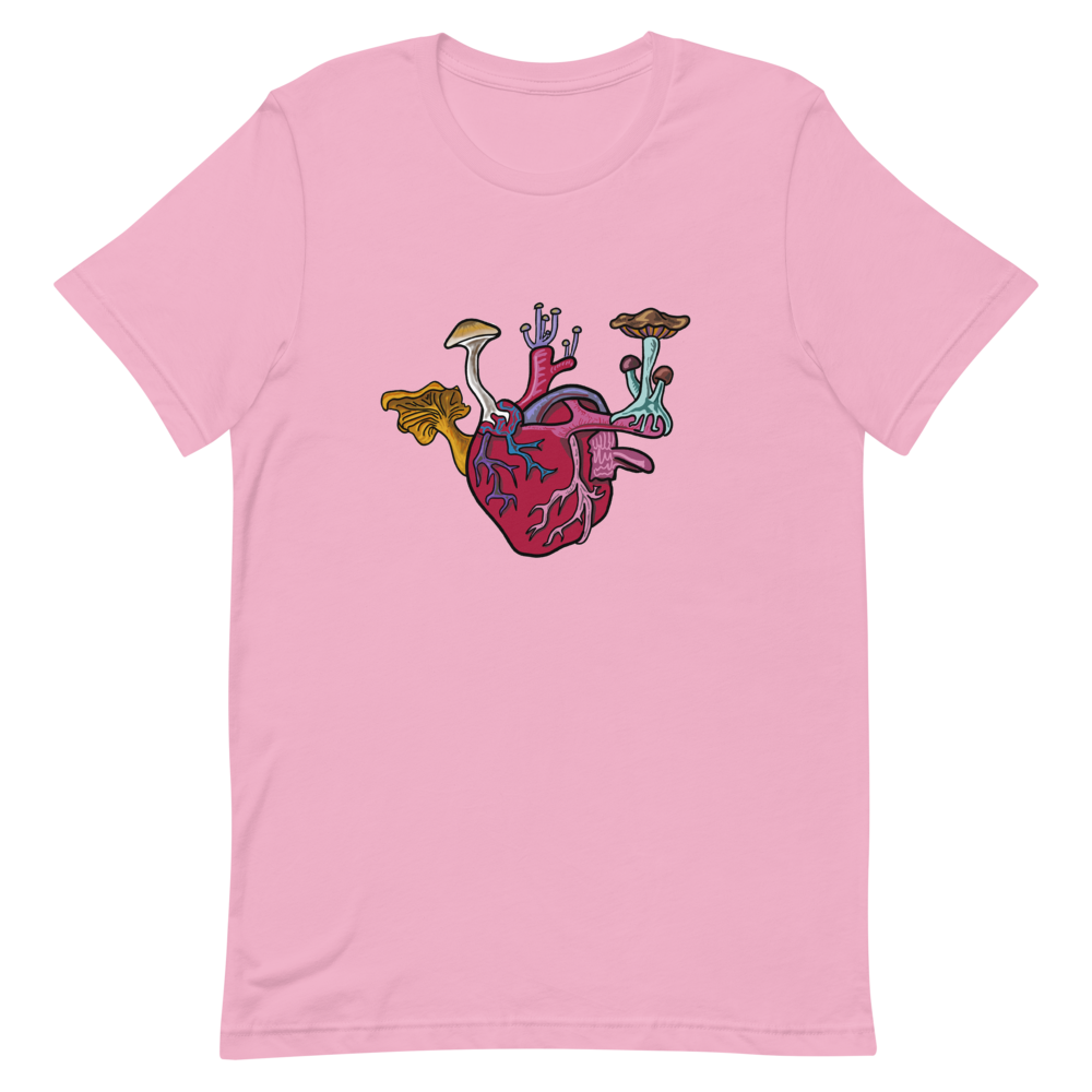 Mushroom Love T-Shirt - Pickled Ink Clothing