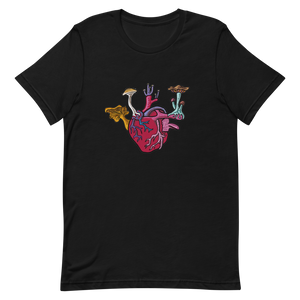 Mushroom Love T-Shirt - Pickled Ink Clothing