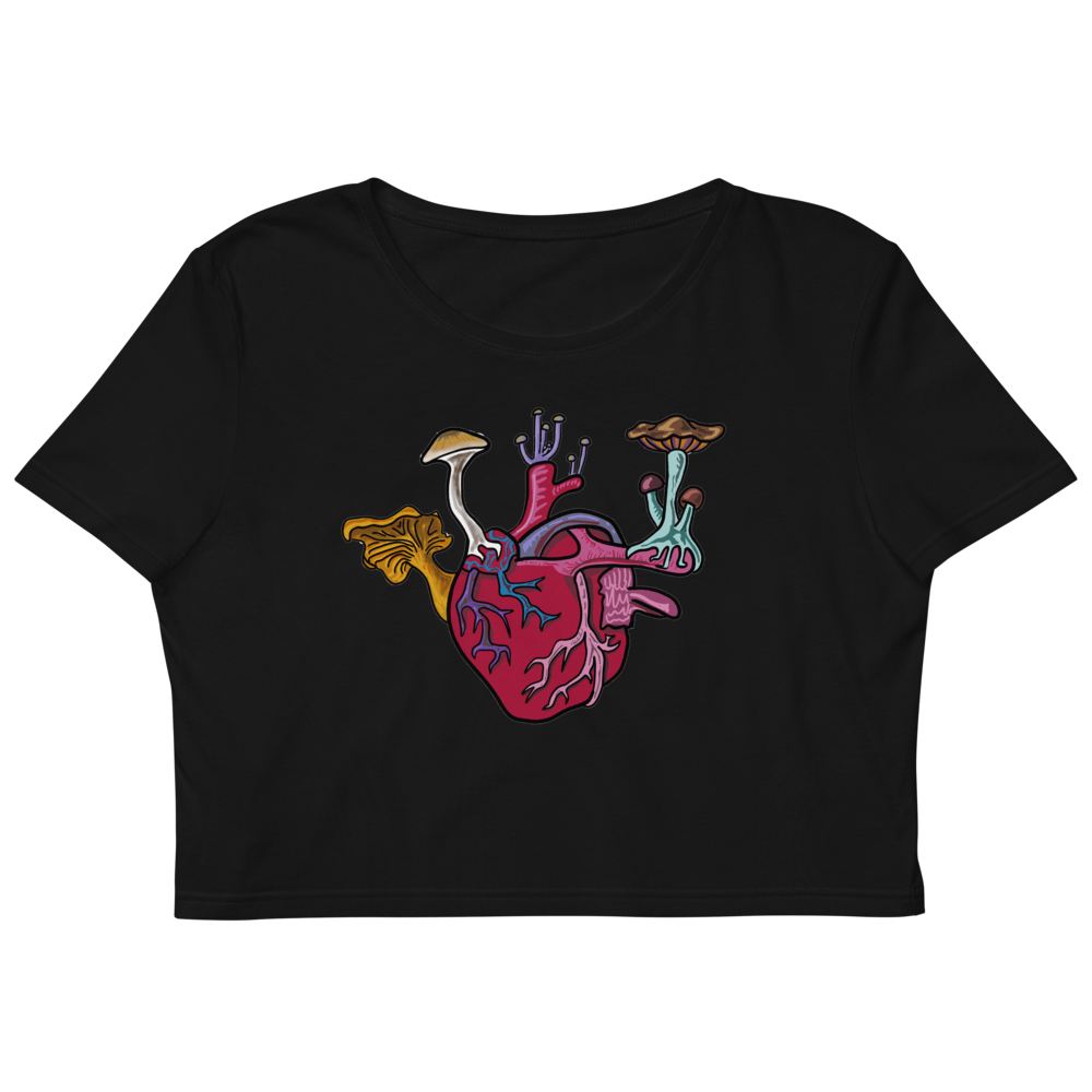 Mushroom Love Crop Top