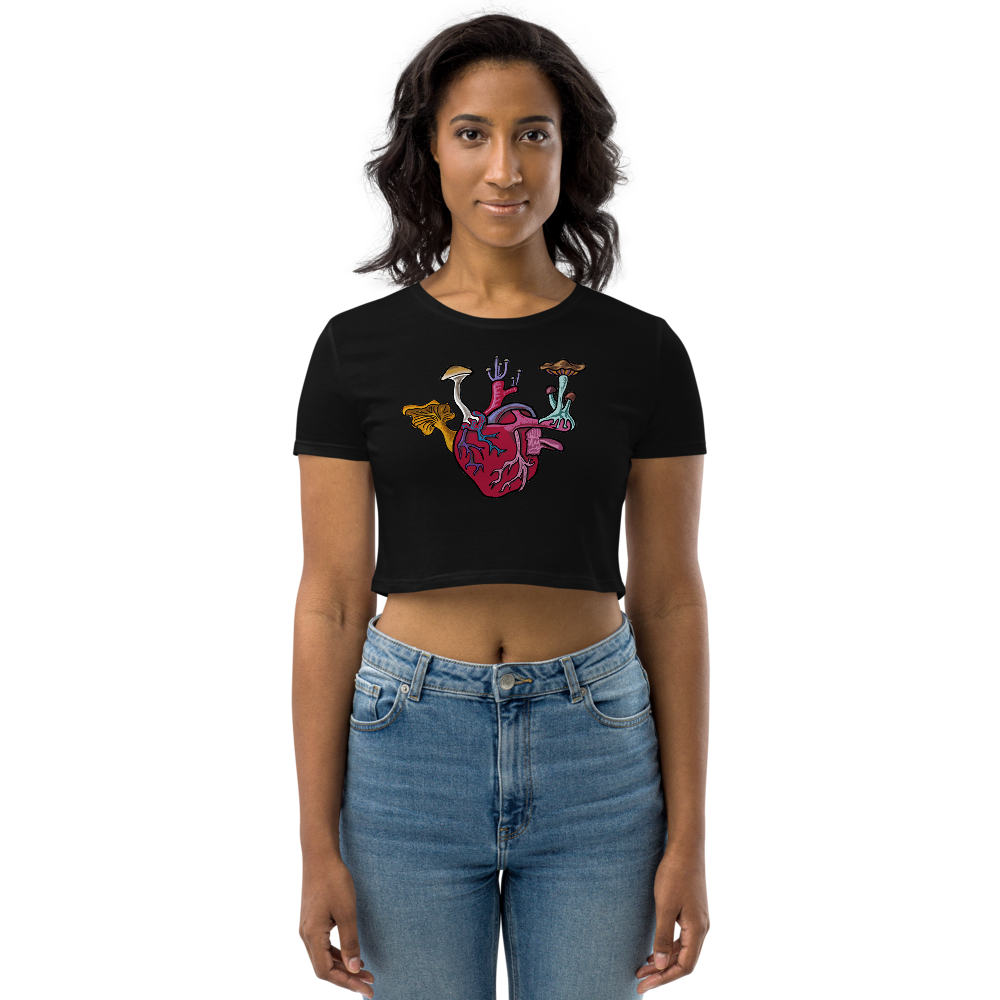 Mushroom Love Crop Top