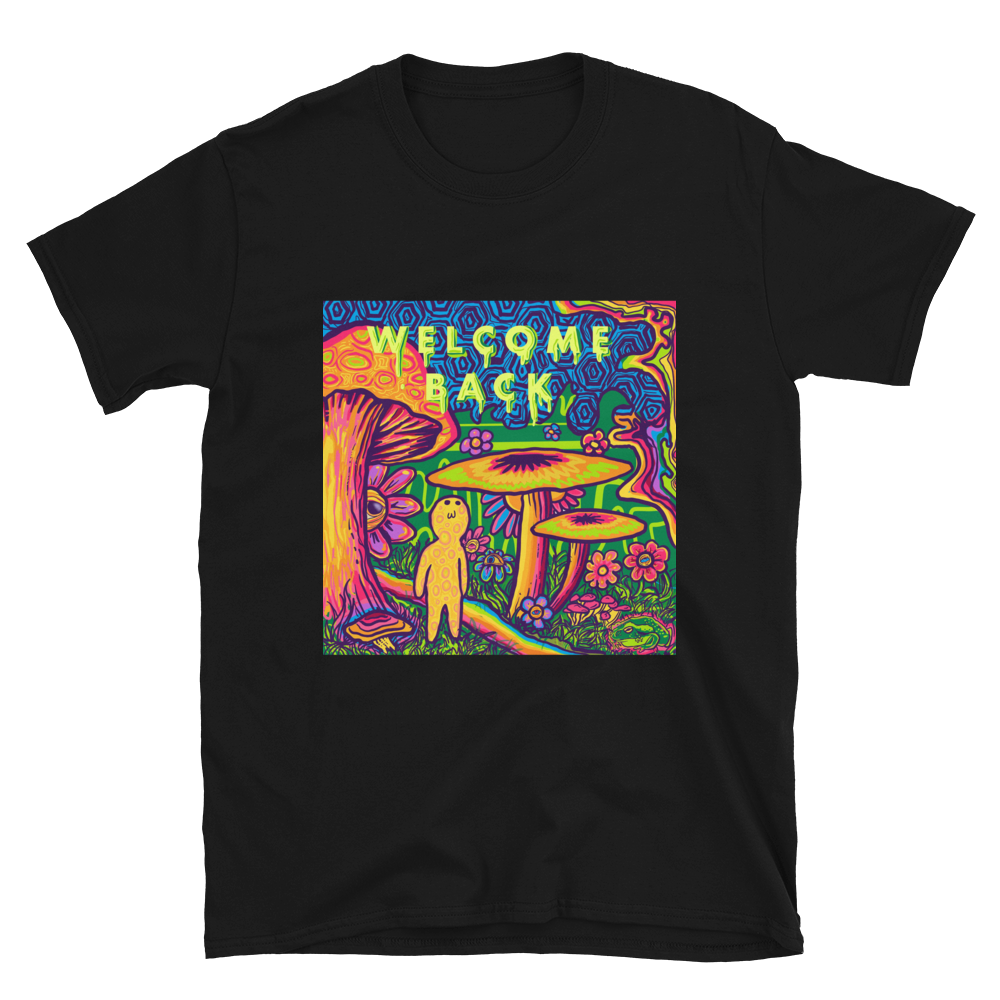 Psychedelic WELCOME BACK Trippy T-Shirt