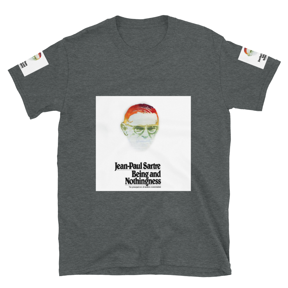 Being & Nothingness, Existentialism: Sartre T-Shirt - Pickled Ink Clothing