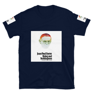 Being & Nothingness, Existentialism: Sartre T-Shirt - Pickled Ink Clothing