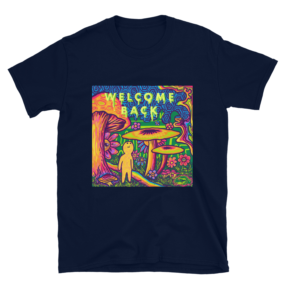 Psychedelic WELCOME BACK Trippy T-Shirt