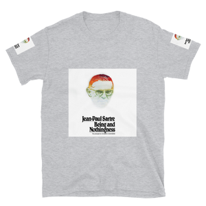 Being & Nothingness, Existentialism: Sartre T-Shirt - Pickled Ink Clothing